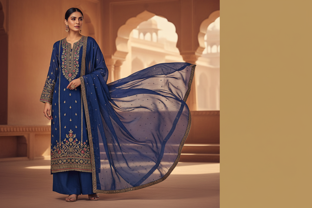 Viscose Muslin Suits